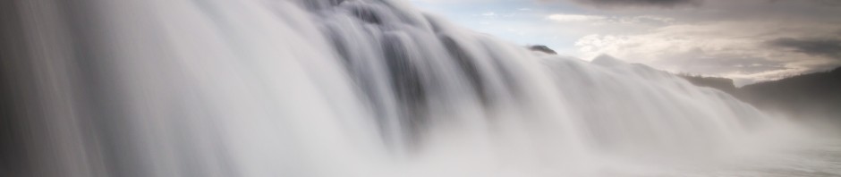 Faxifoss, März 2013